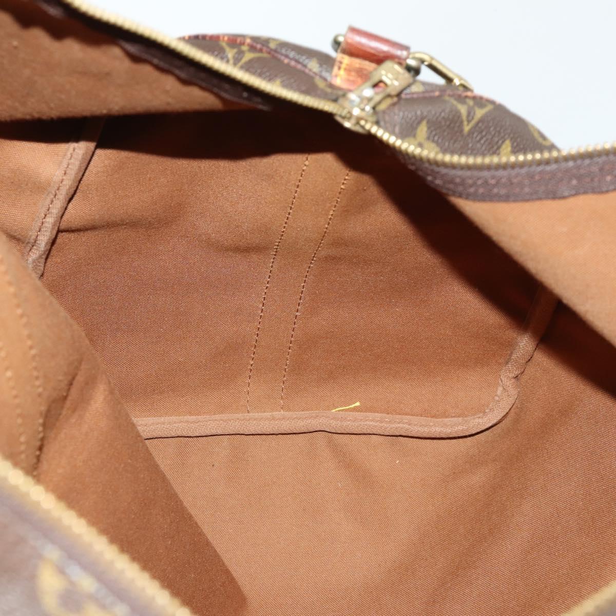 LOUIS VUITTON Monogram Keepall Bandouliere 55 Boston Bag M41414 LV Auth 158745