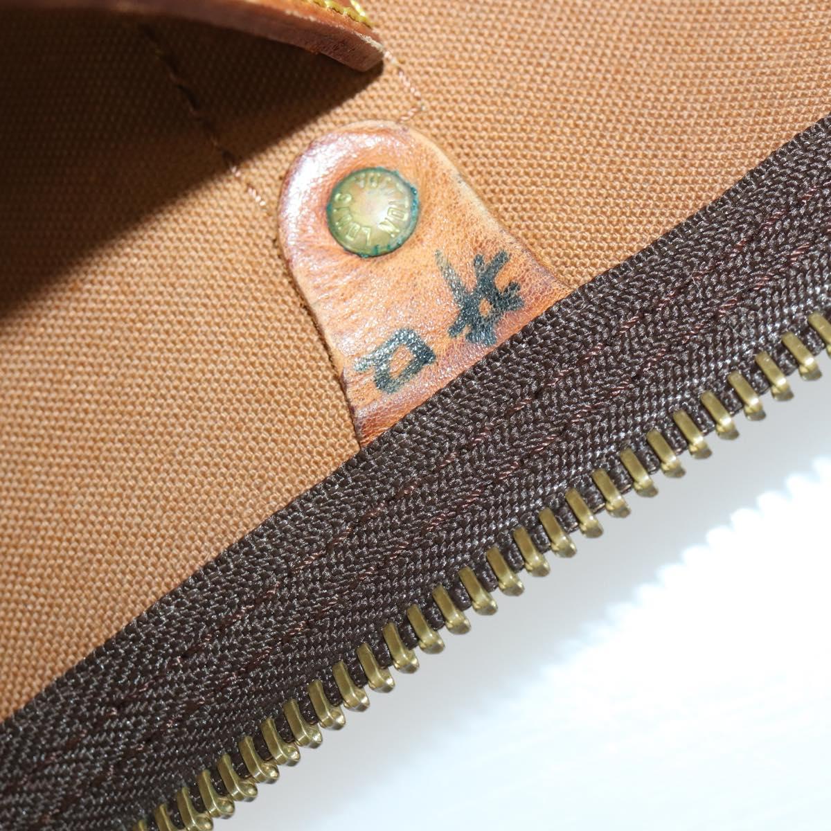 LOUIS VUITTON Monogram Keepall Bandouliere 55 Boston Bag M41414 LV Auth 158745