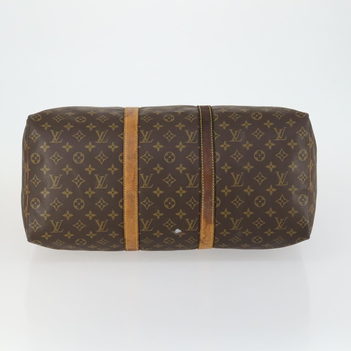 LOUIS VUITTON Monogram Keepall 50 Boston Bag M41426 LV Auth 158747