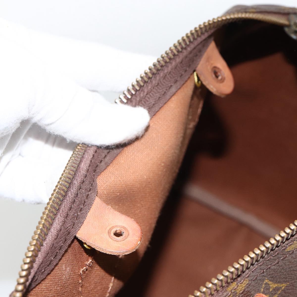 LOUIS VUITTON Monogram Speedy 30 Hand Bag M41526 LV Auth 158762