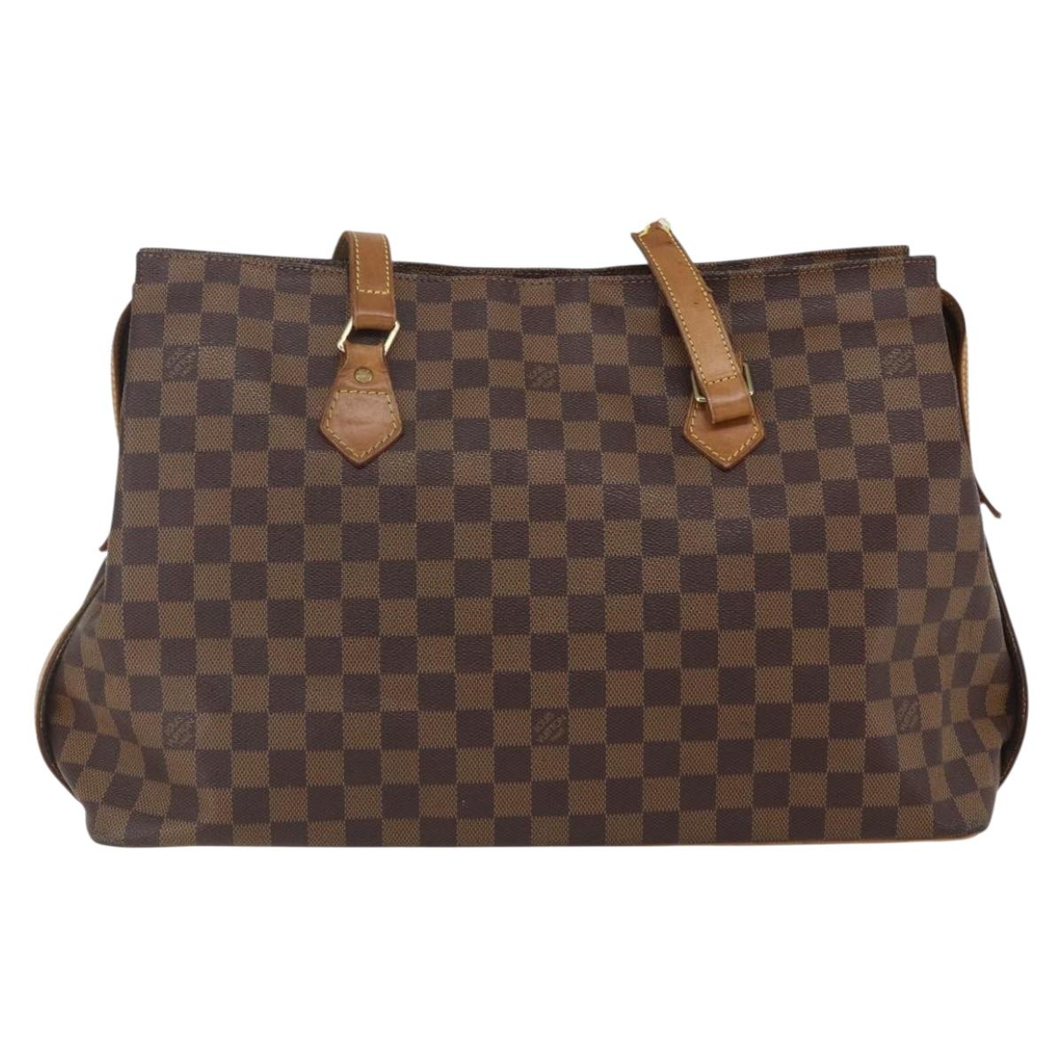 LOUIS VUITTON Damier Ebene Colombine Bag 100th Anniversary N99037 LV Auth 158769