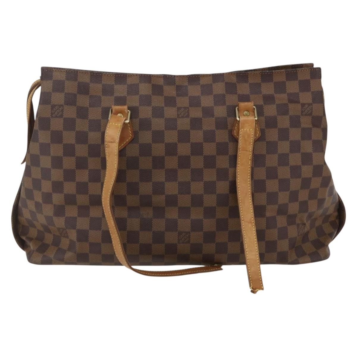 LOUIS VUITTON Damier Ebene Colombine Bag 100th Anniversary N99037 LV Auth 158769