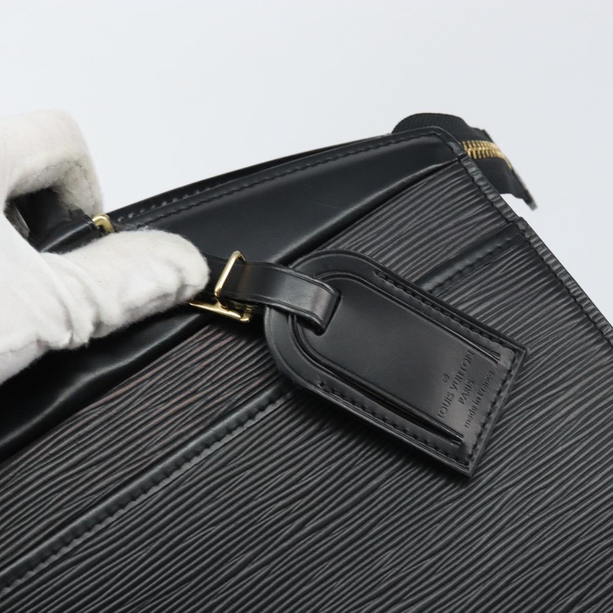 LOUIS VUITTON Epi Riviera Hand Bag Noir Black M48182 LV Auth 158784