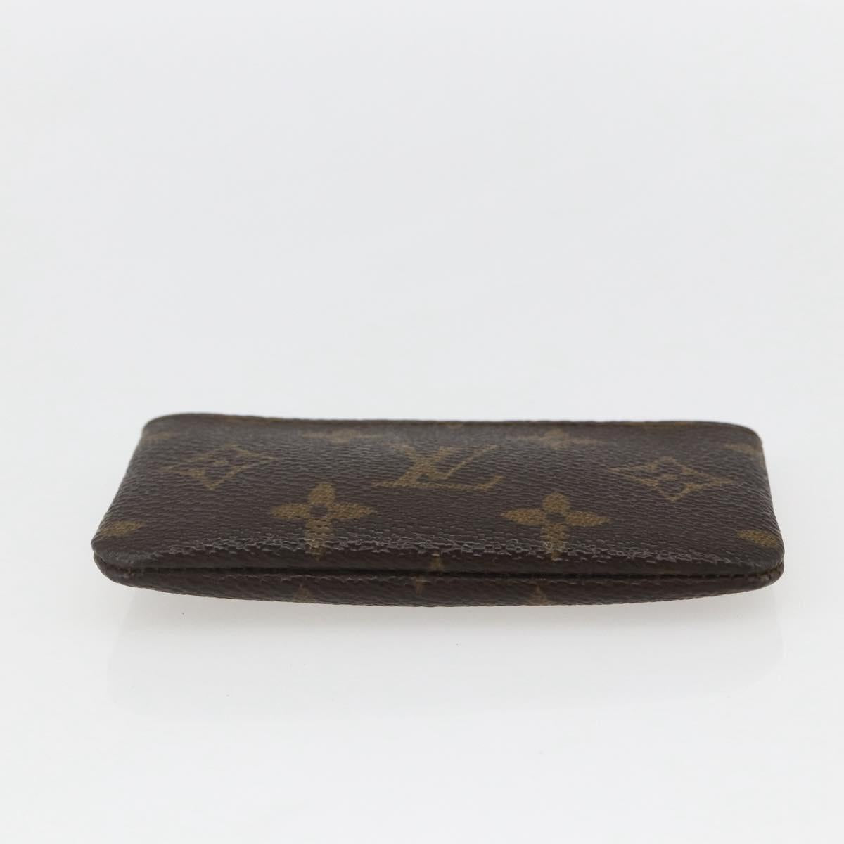 LOUIS VUITTON Monogram Pochette Cles Coin Purse M60033 LV Auth 158851