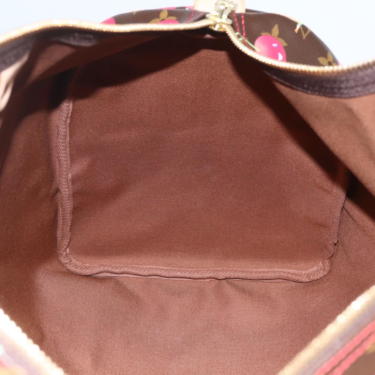 LOUIS VUITTON Monogram Cherry Keepall 45 Boston Bag M95011 LV Auth 158900SV