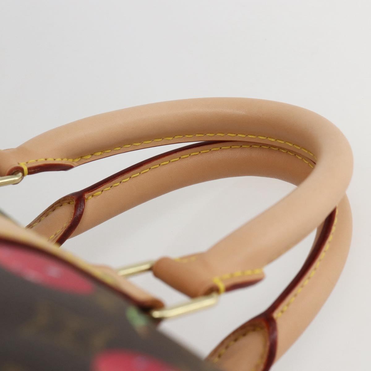 LOUIS VUITTON Monogram Cherry Keepall 45 Boston Bag M95011 LV Auth 158900SV