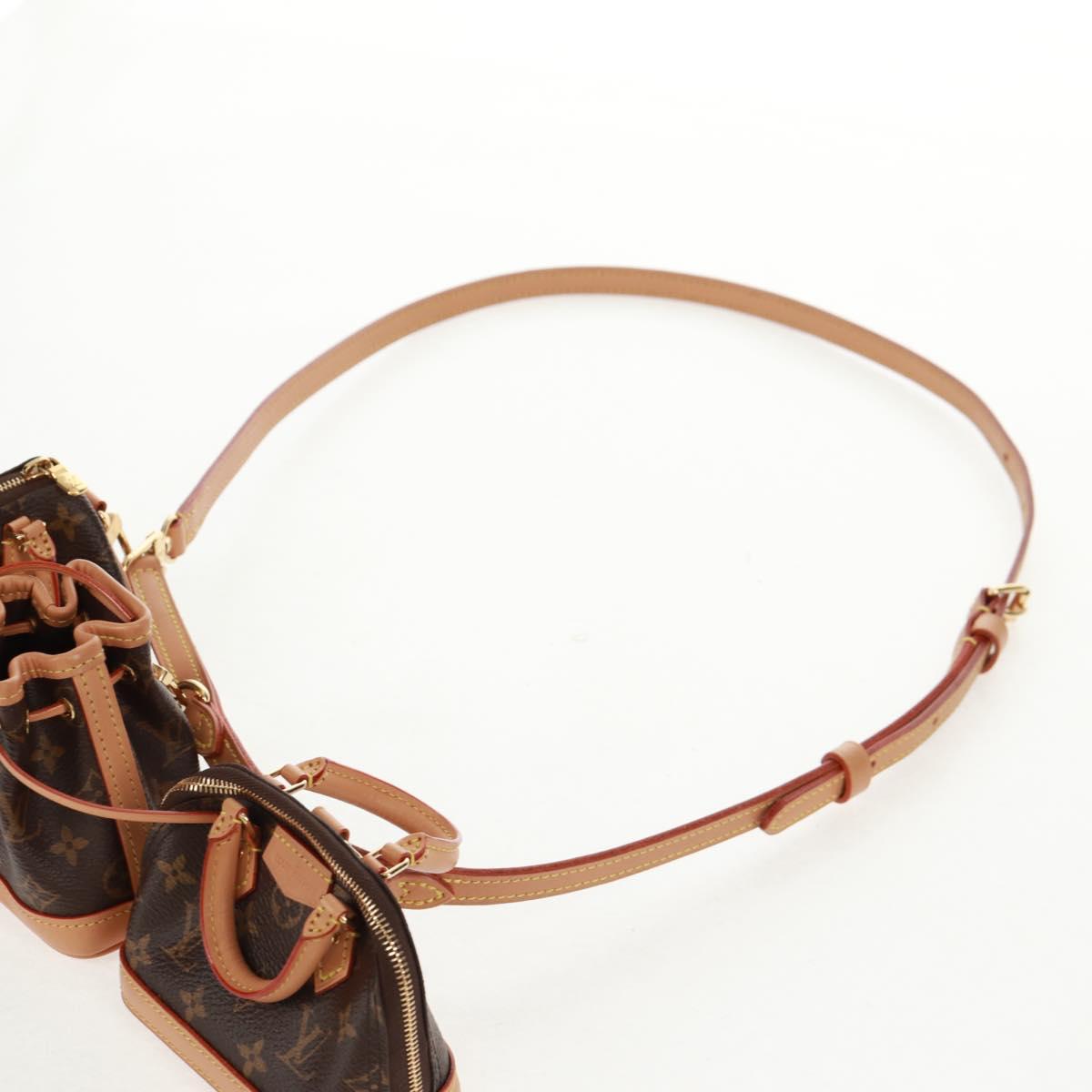 LOUIS VUITTON 2021-2025 Monogram Trio Mini Icon Bag M81081 LV Auth 158948SM