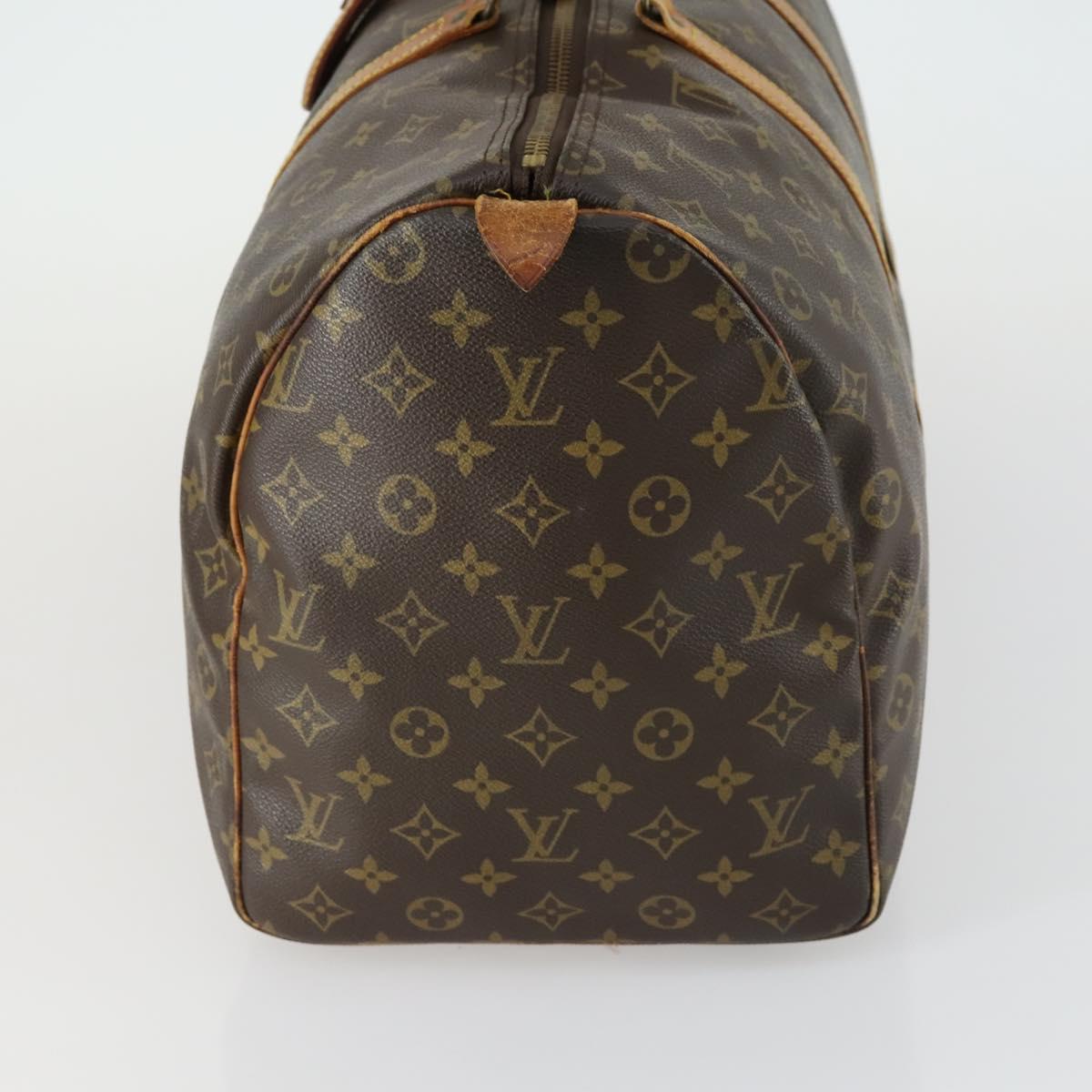LOUIS VUITTON Monogram Keepall 50 Boston Bag M41426 LV Auth 158956
