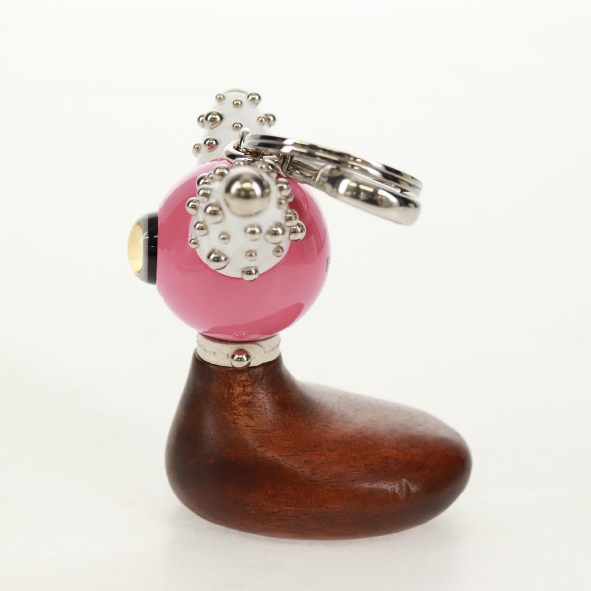 PRADA Neck Strap plastic Pink Auth 158973V