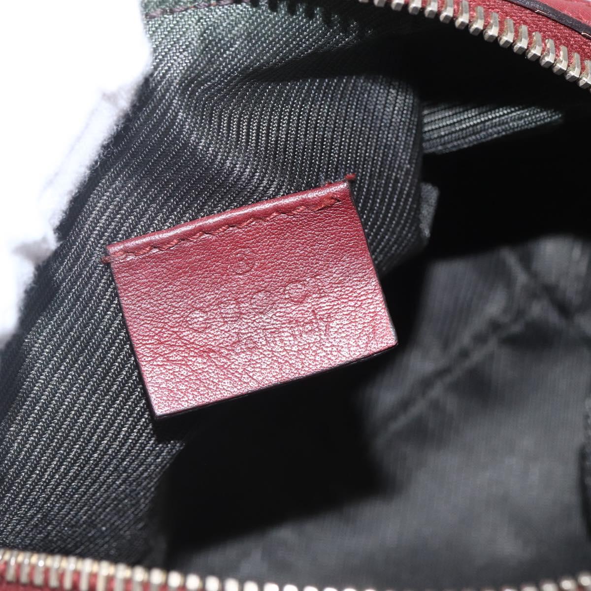 GUCCI GG Canvas Pouch Beige Gold 153228 Auth 158976