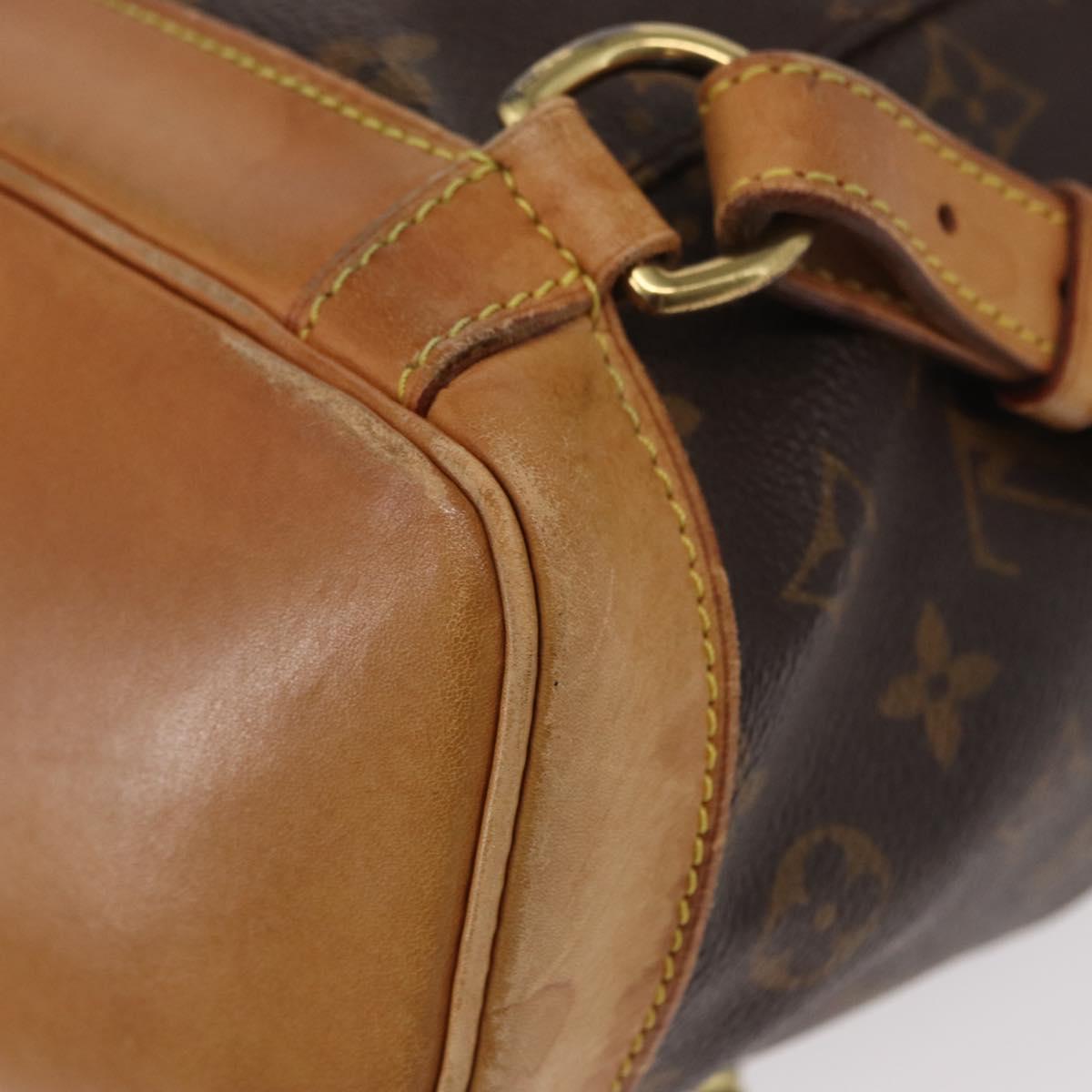 LOUIS VUITTON Monogram Montsouris MM Backpack M51136 LV Auth 158981