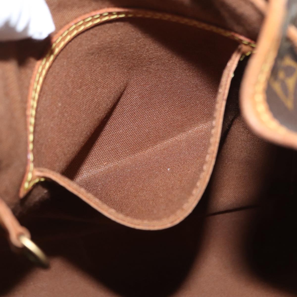 LOUIS VUITTON Monogram Montsouris MM Backpack M51136 LV Auth 158981