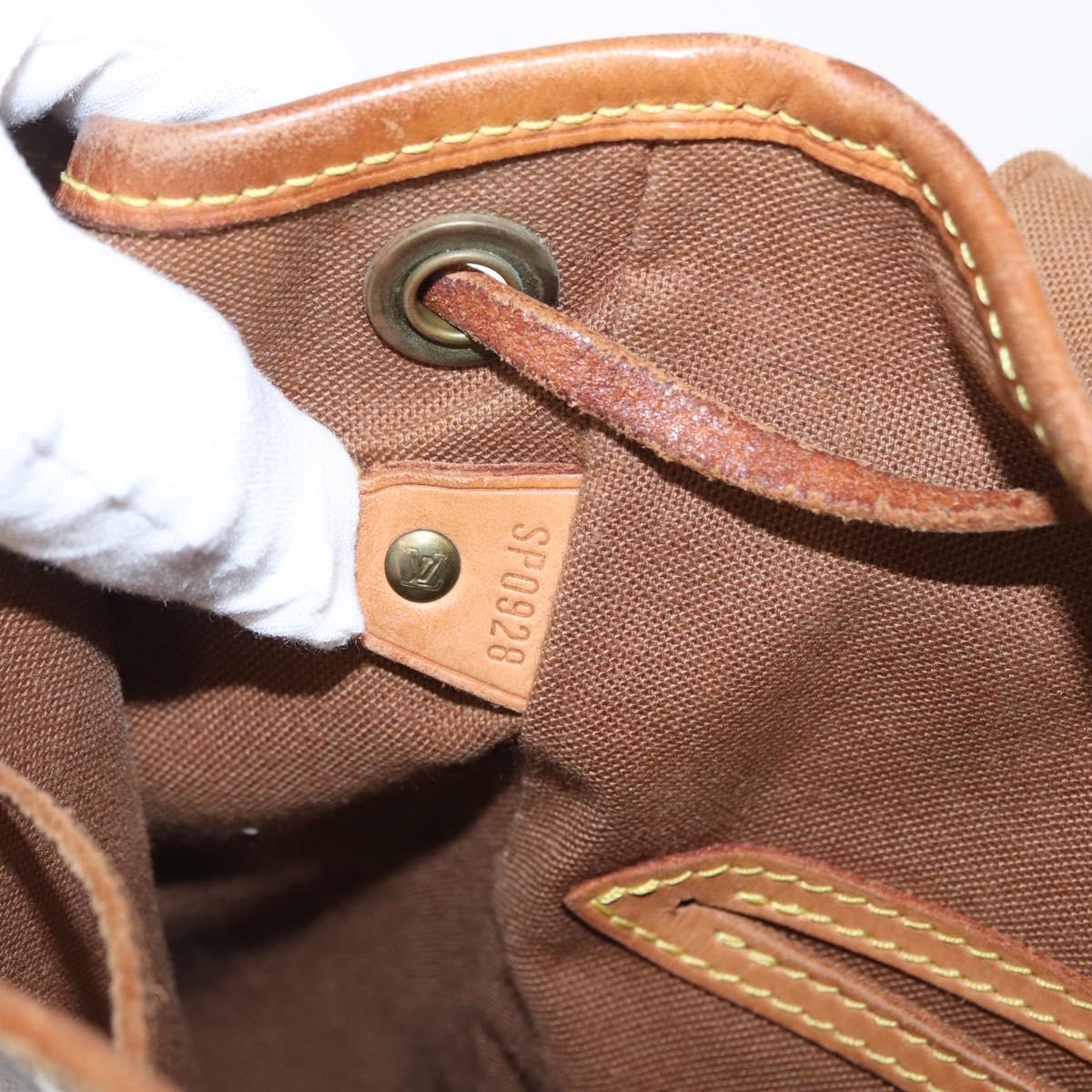 LOUIS VUITTON Monogram Montsouris MM Backpack M51136 LV Auth 158981