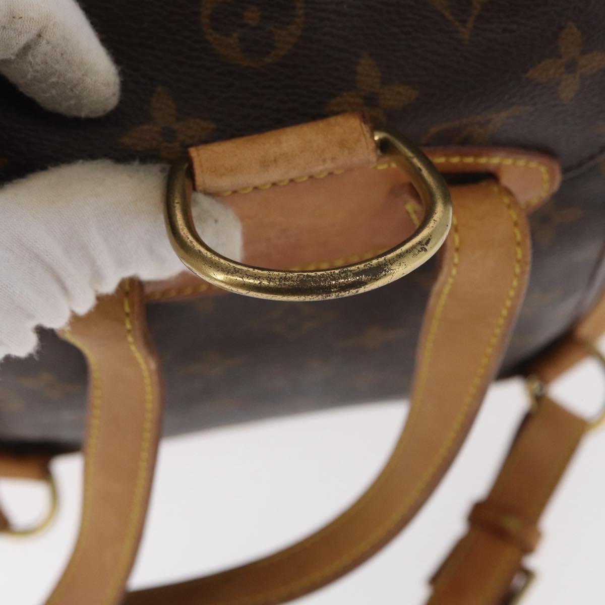 LOUIS VUITTON Monogram Montsouris MM Backpack M51136 LV Auth 158981