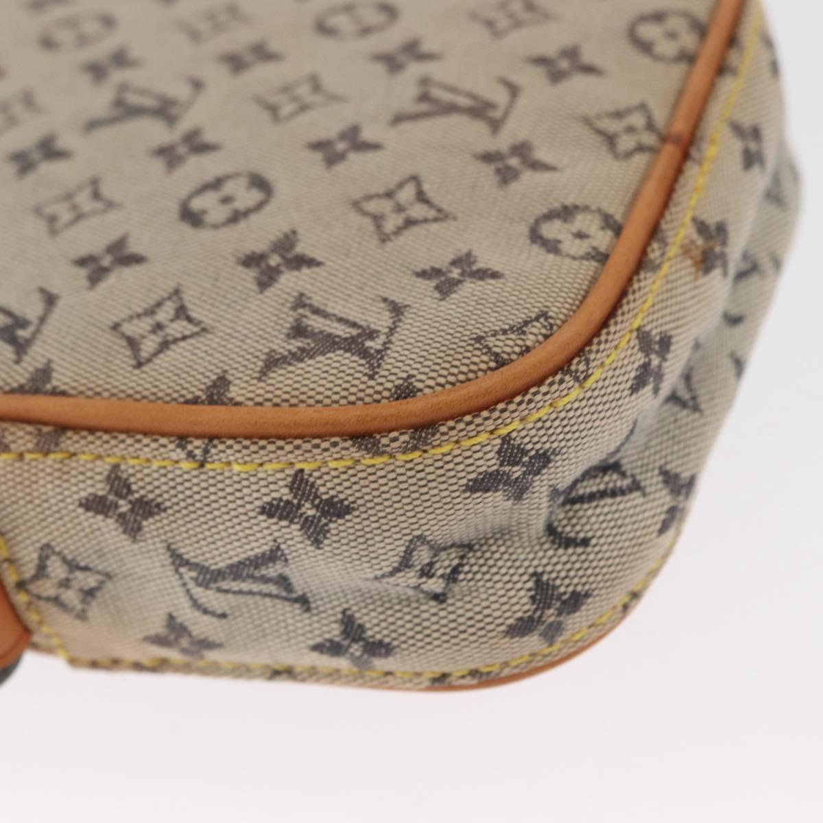 LOUIS VUITTON Monogram Mini Juliet PM Shoulder Bag Blue M92005 LV Auth 158984