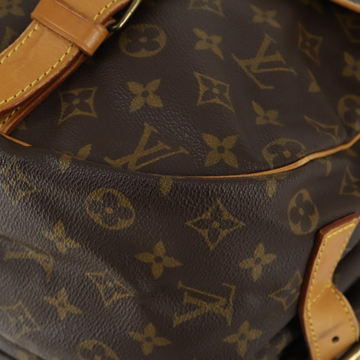 LOUIS VUITTON Monogram Saumur 43 Shoulder Bag M42252 LV Auth 159000