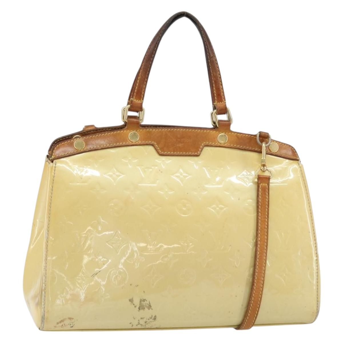 LOUIS VUITTON Monogram Vernis Blair MM Bag 2way Broncorail M91456 LV Auth 159016