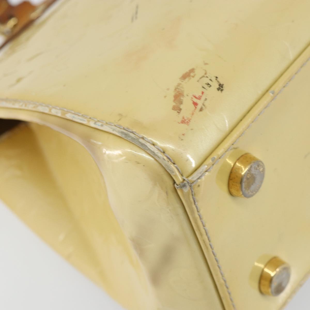 LOUIS VUITTON Monogram Vernis Blair MM Bag 2way Broncorail M91456 LV Auth 159016