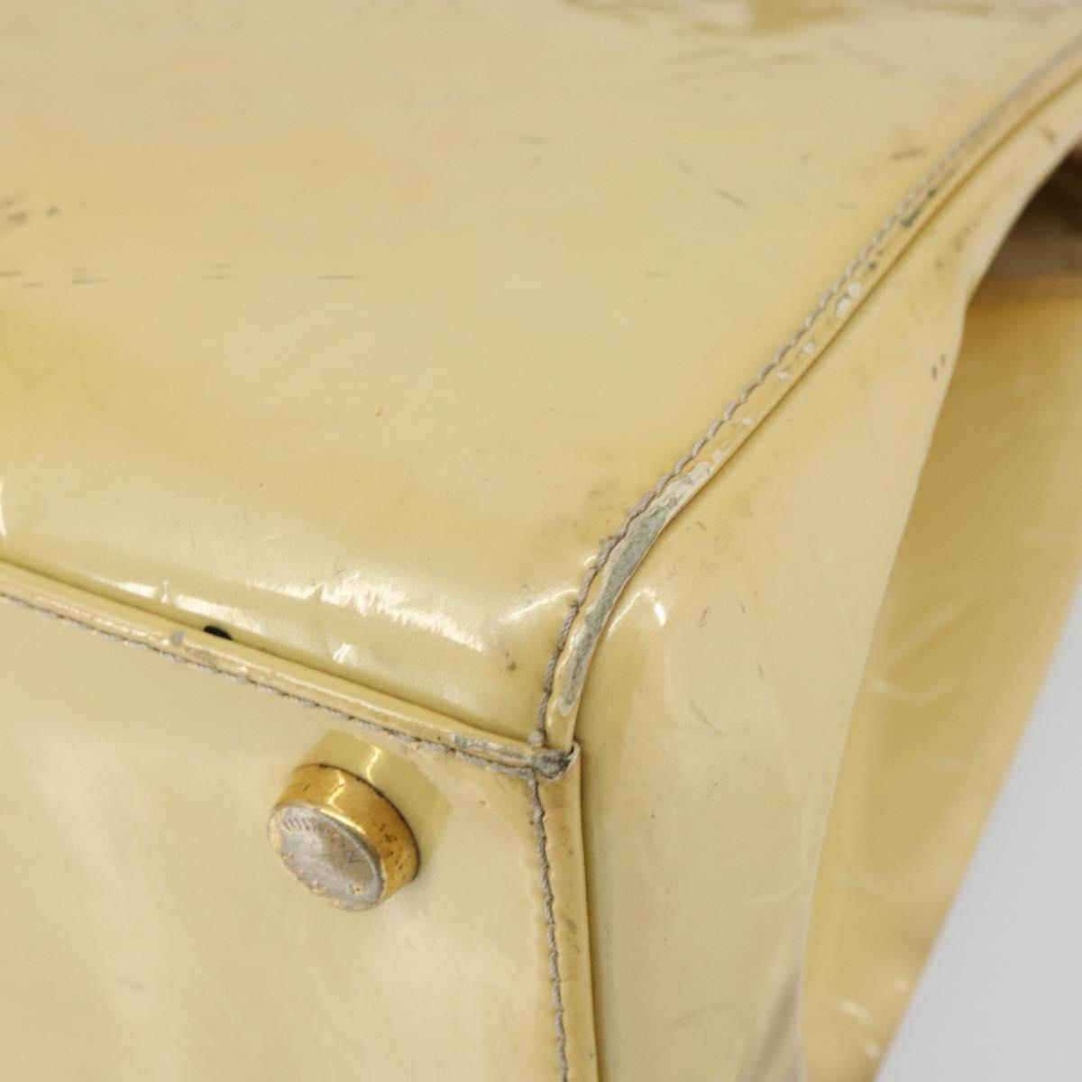 LOUIS VUITTON Monogram Vernis Blair MM Bag 2way Broncorail M91456 LV Auth 159016