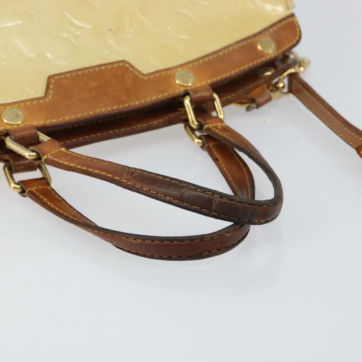 LOUIS VUITTON Monogram Vernis Blair MM Bag 2way Broncorail M91456 LV Auth 159016