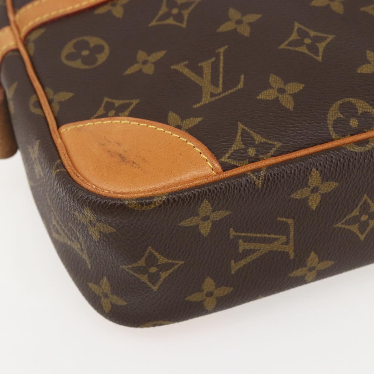 LOUIS VUITTON Monogram Compiegne 28 Clutch Bag M51845 LV Auth 159049A