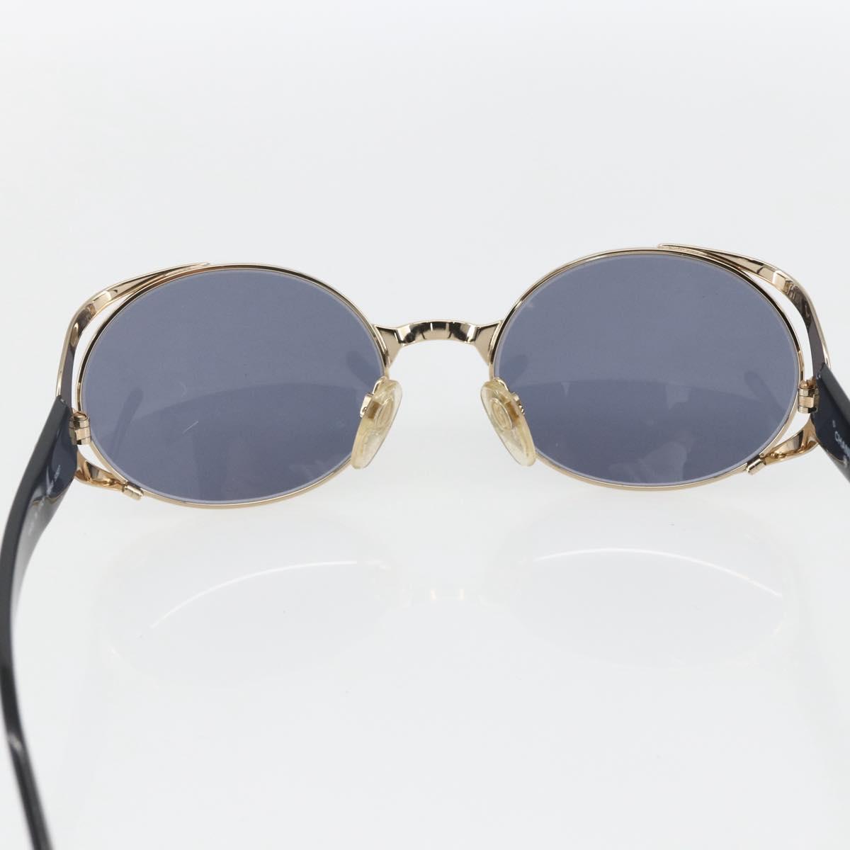 CHANEL Sunglasses plastic Black CC Auth 159069V