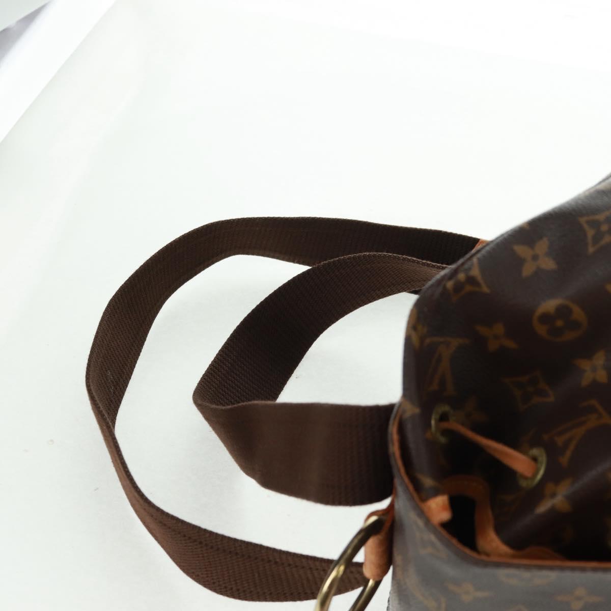 LOUIS VUITTON Monogram Montsouris GM Backpack M51135 LV Auth 159080