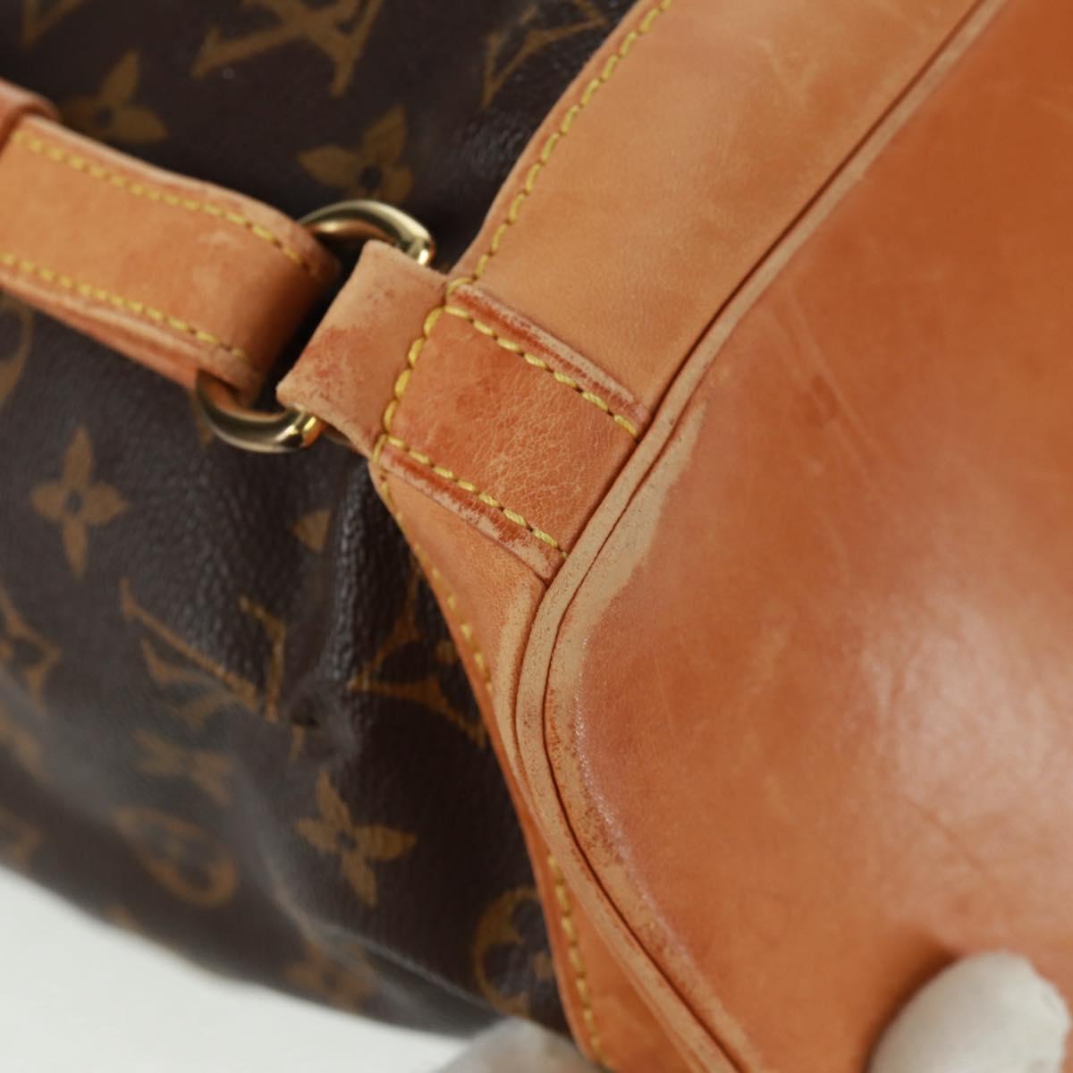 LOUIS VUITTON Monogram Montsouris GM Backpack M51135 LV Auth 159080