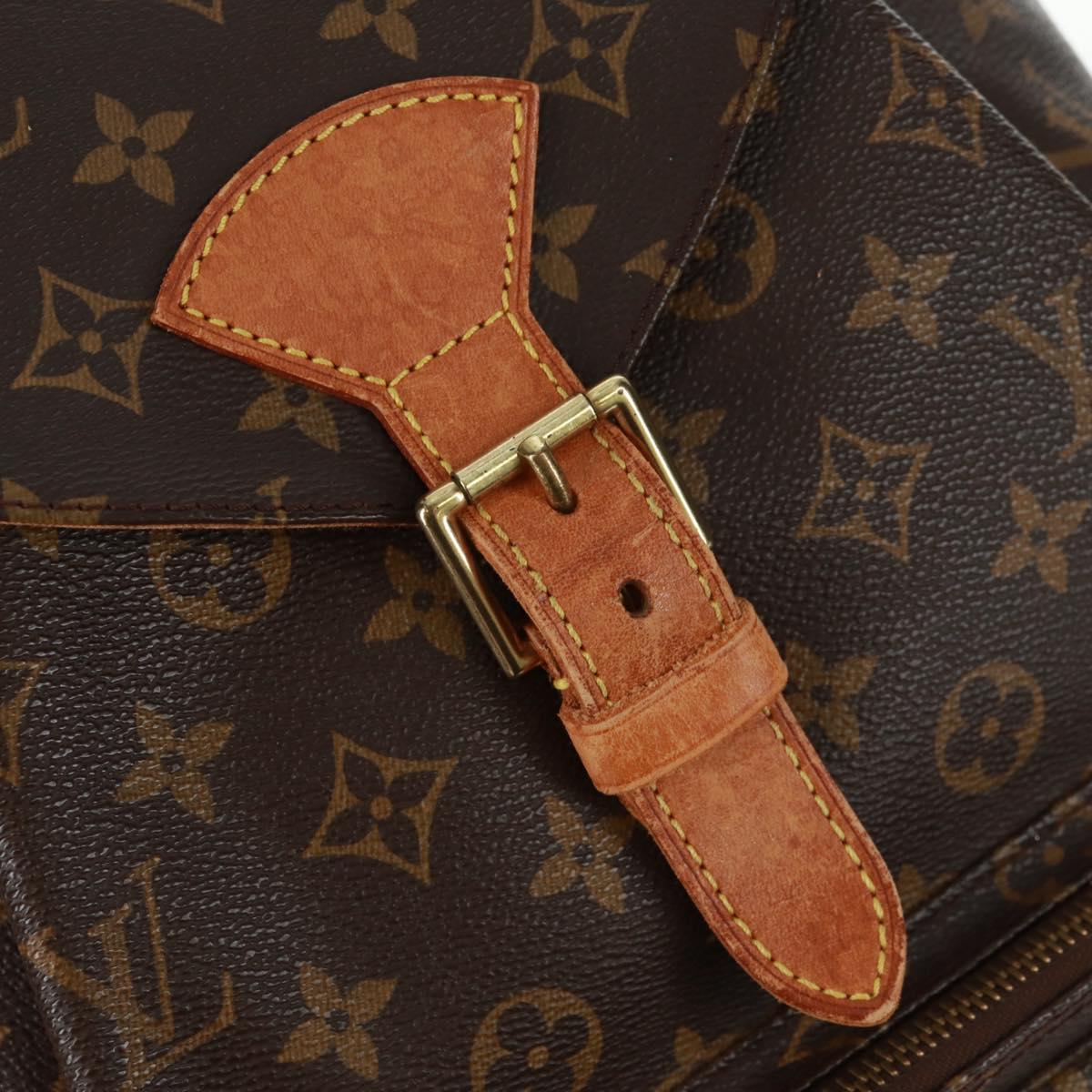 LOUIS VUITTON Monogram Montsouris GM Backpack M51135 LV Auth 159080