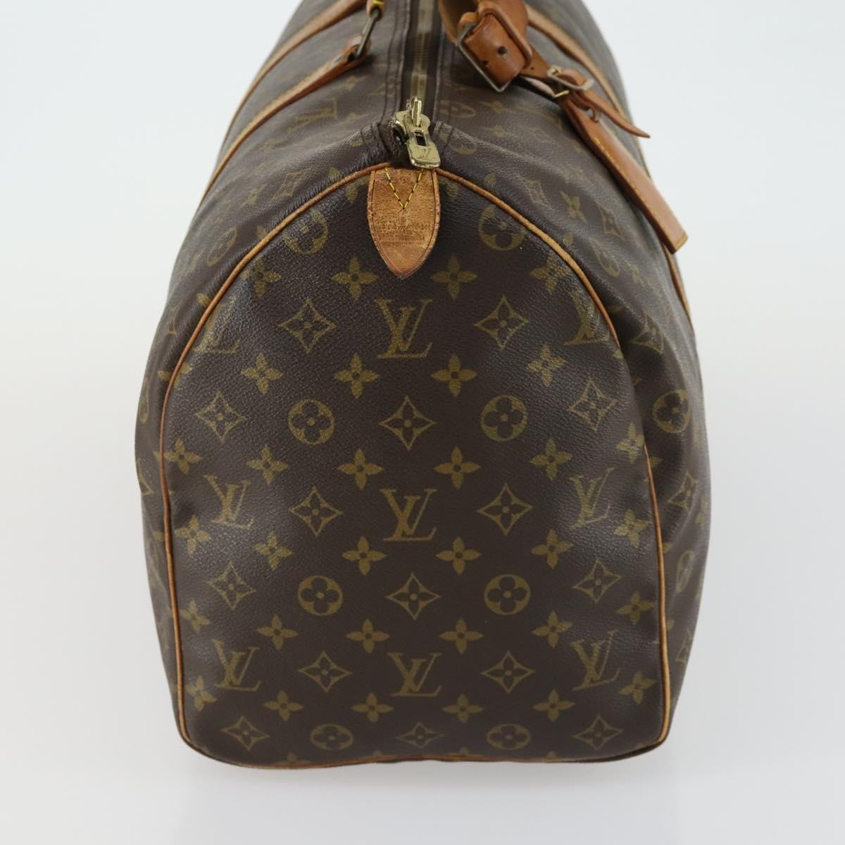 LOUIS VUITTON Monogram Keepall 50 Boston Bag M41426 LV Auth 159122