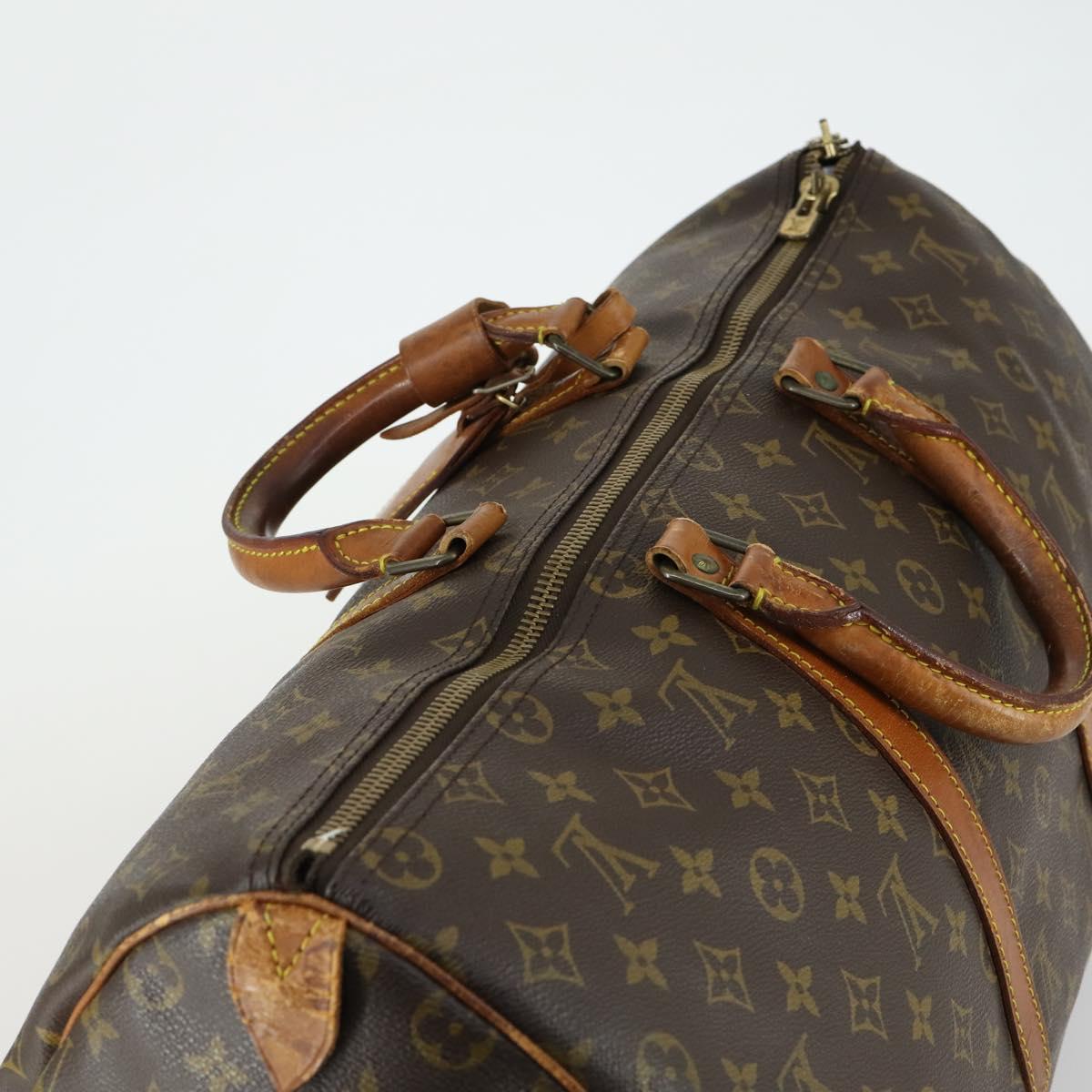 LOUIS VUITTON Monogram Keepall 50 Boston Bag M41426 LV Auth 159122