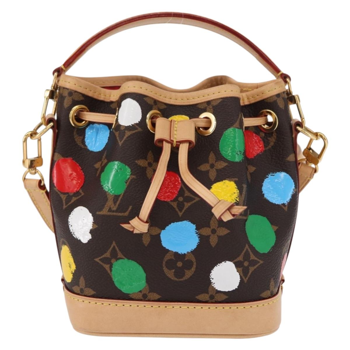 LOUIS VUITTON Monogram Yayoi Kusama Nanonoe Shoulder Bag M81863 LV Auth 159147SM