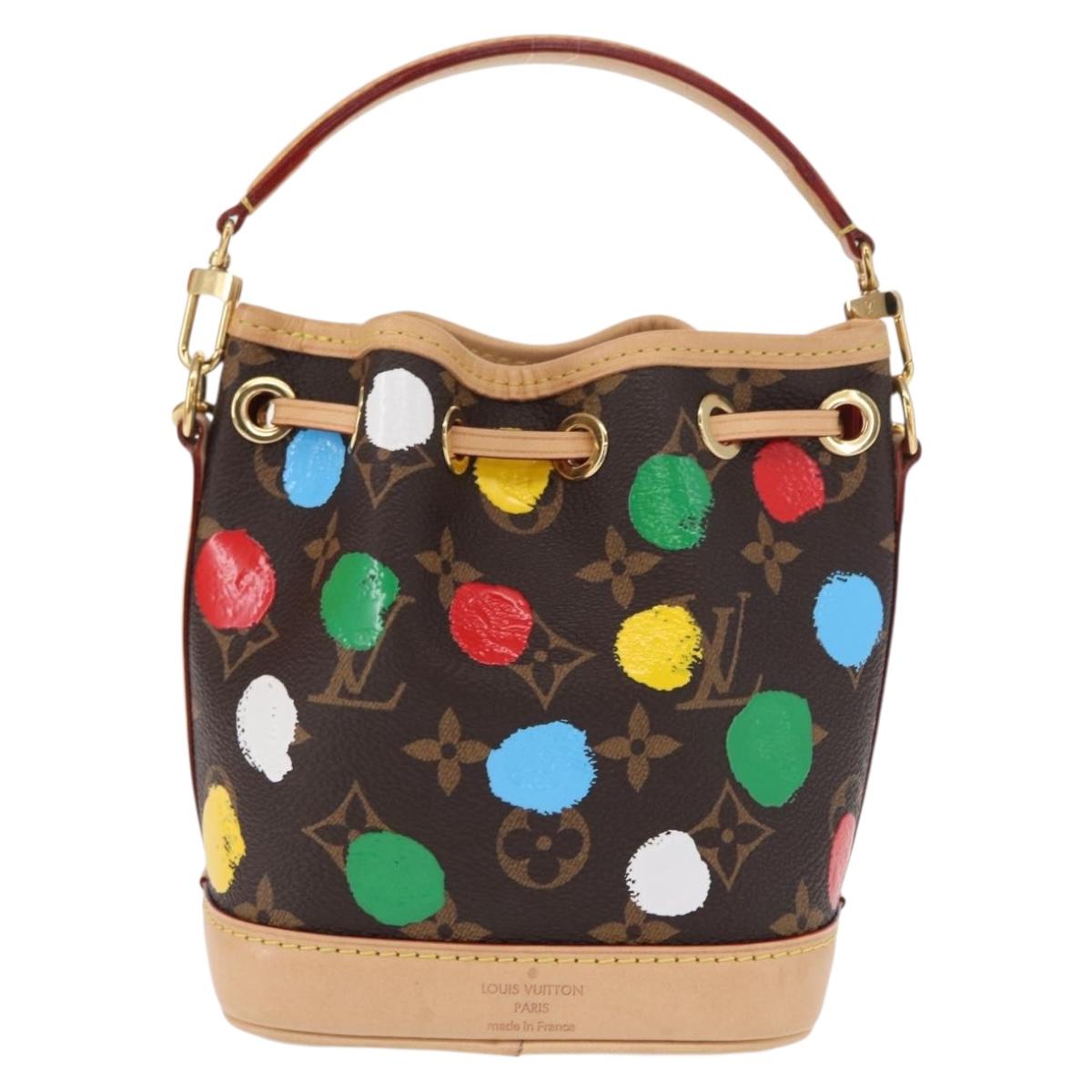 LOUIS VUITTON Monogram Yayoi Kusama Nanonoe Shoulder Bag M81863 LV Auth 159147SM