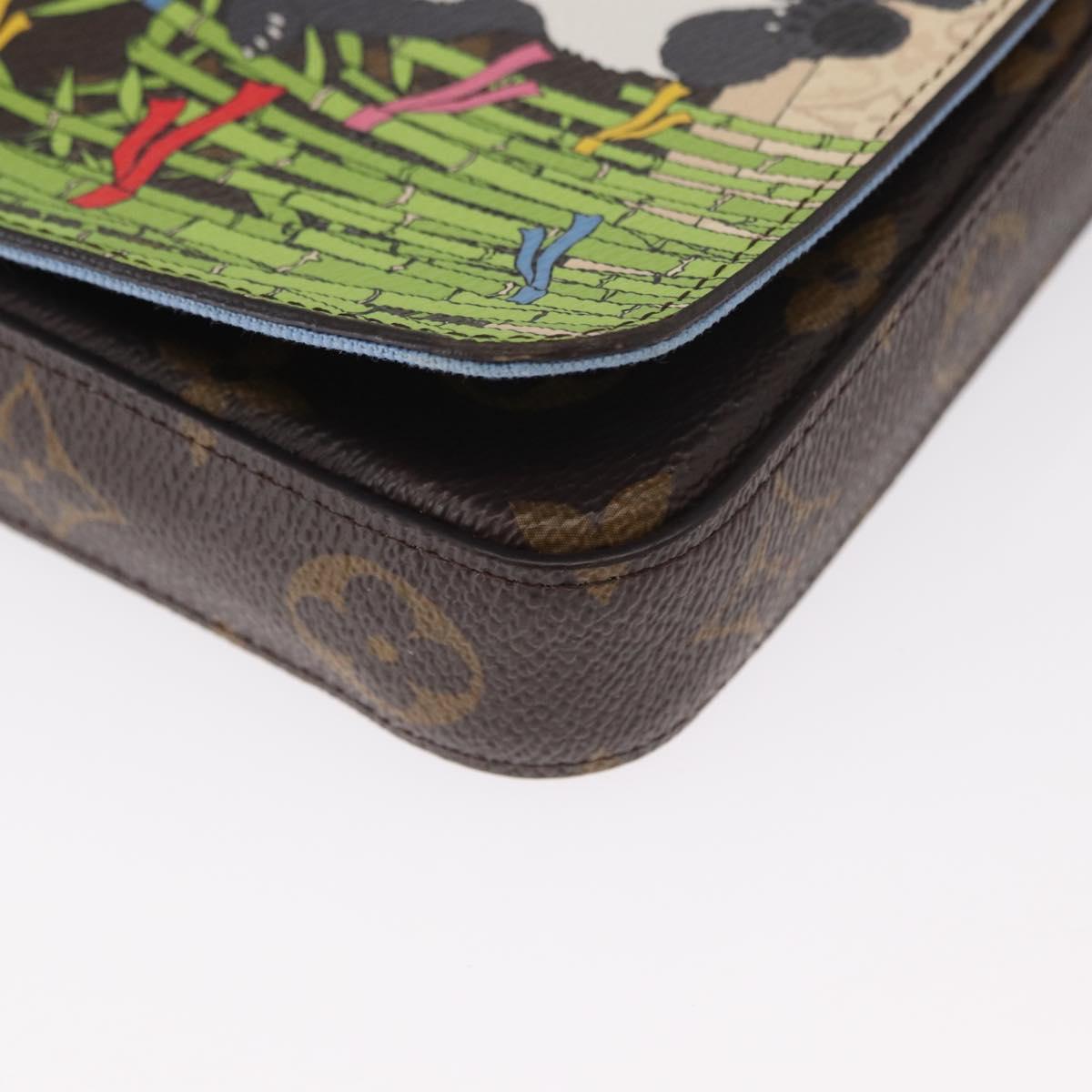 LOUIS VUITTON Monogram Vivienne Pochette Felice Bag M80992 LV Auth 159151SM