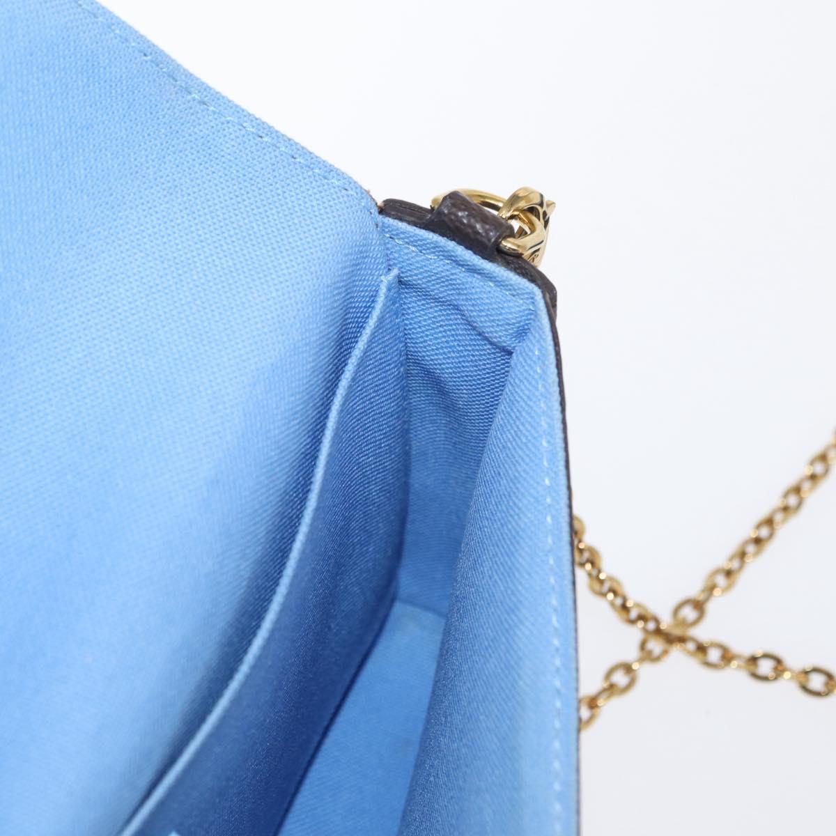 LOUIS VUITTON Monogram Vivienne Pochette Felice Bag M80992 LV Auth 159151SM