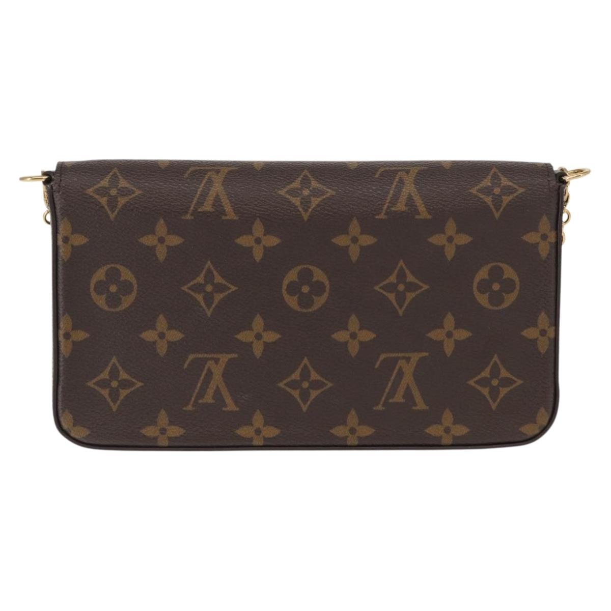 LOUIS VUITTON Monogram Vivienne Pochette Felice Bag M80992 LV Auth 159151SM