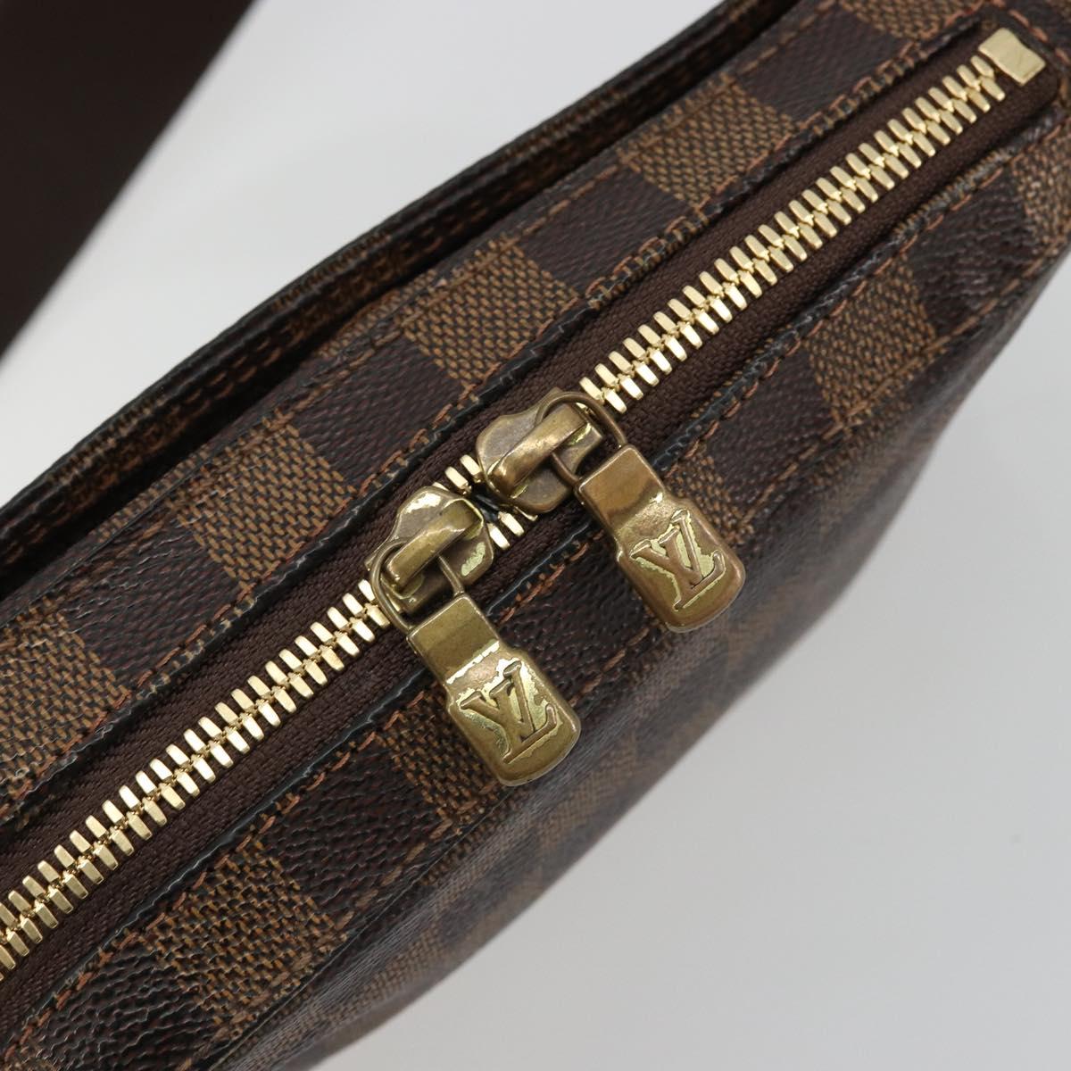 LOUIS VUITTON Damier Ebene Geronimos Shoulder Bag N51994 LV Auth 159162