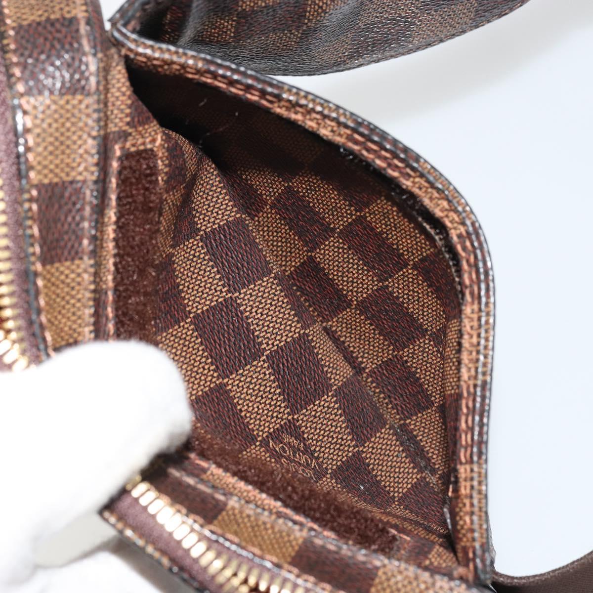 LOUIS VUITTON Damier Ebene Geronimos Shoulder Bag N51994 LV Auth 159162