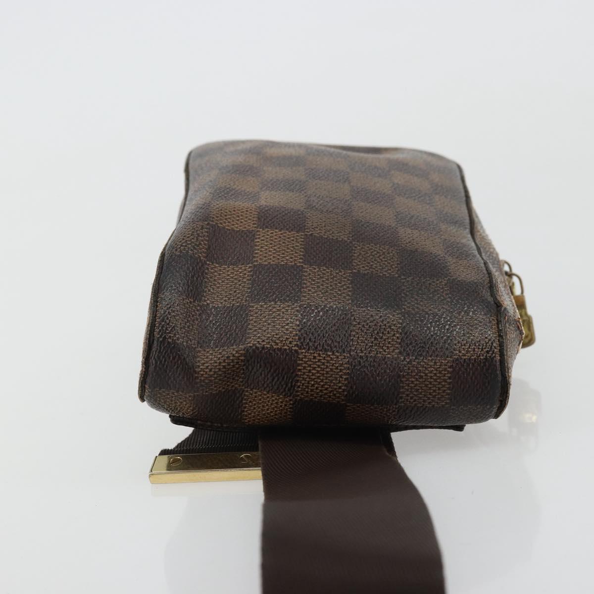 LOUIS VUITTON Damier Ebene Geronimos Shoulder Bag N51994 LV Auth 159162