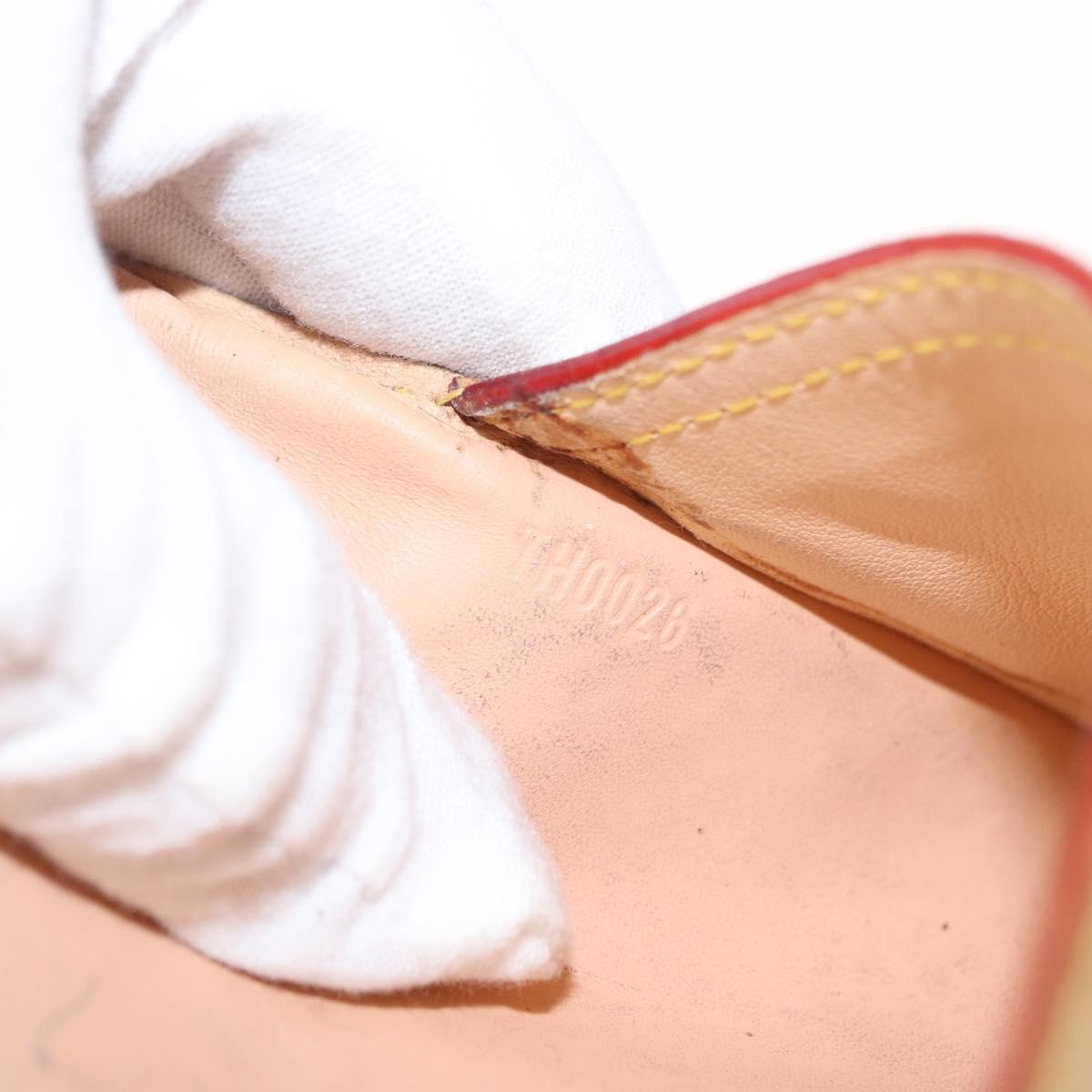 LOUIS VUITTON Monogram Multicolor Porte Tresor Wallet Black M92658 Auth 159178