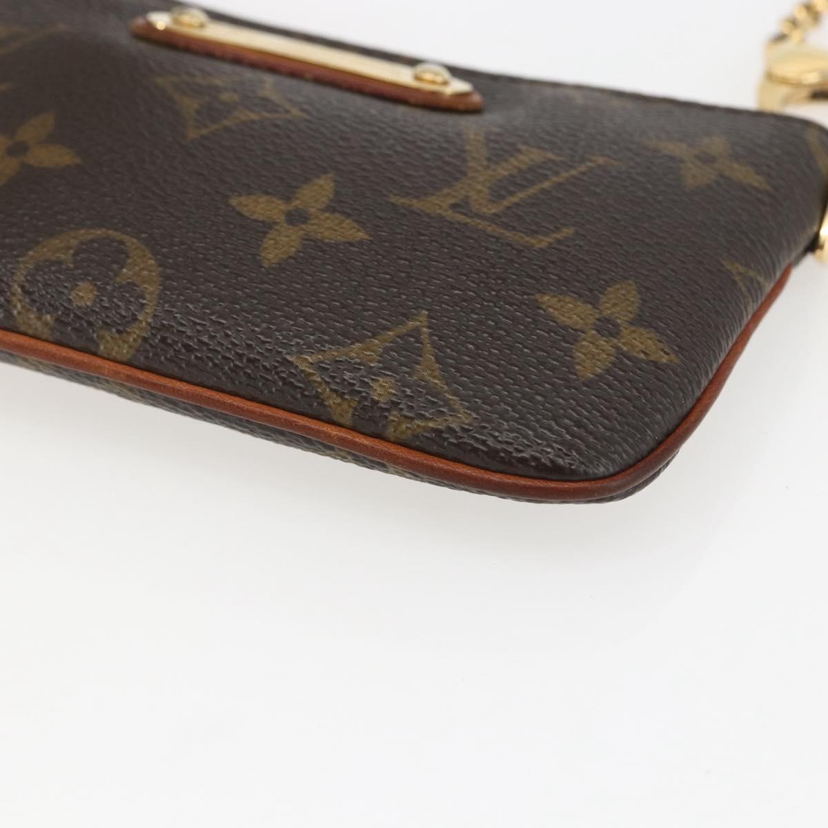 LOUIS VUITTON Monogram Pochette Mira PM Accessory Pouch M60095 LV Auth 159179