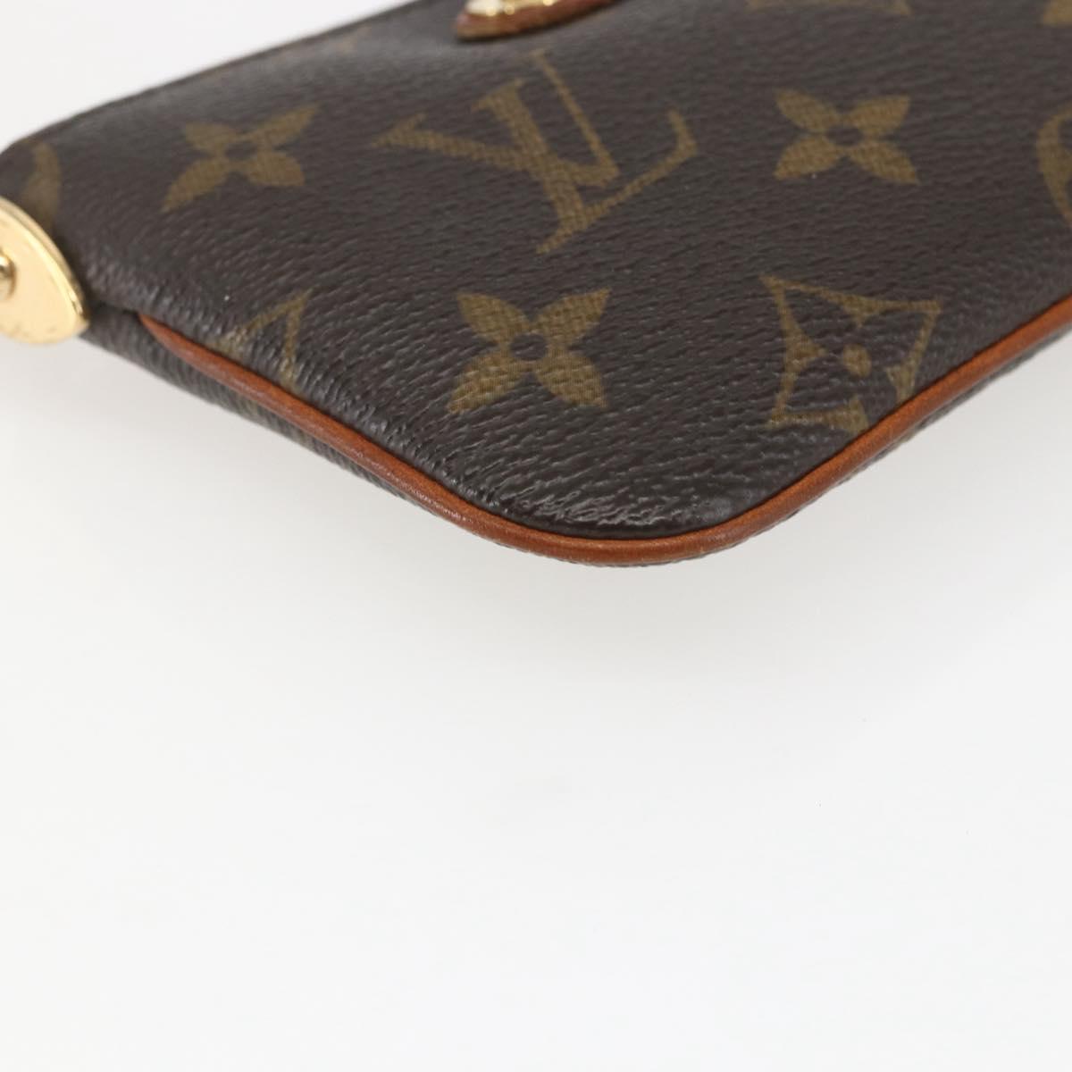 LOUIS VUITTON Monogram Pochette Mira PM Accessory Pouch M60095 LV Auth 159179