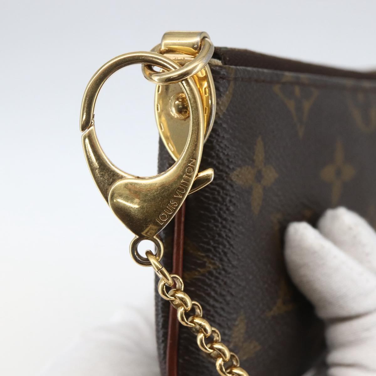 LOUIS VUITTON Monogram Pochette Mira PM Accessory Pouch M60095 LV Auth 159179