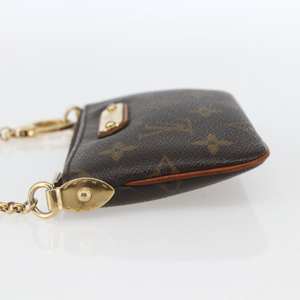 LOUIS VUITTON Monogram Pochette Mira PM Accessory Pouch M60095 LV Auth 159179