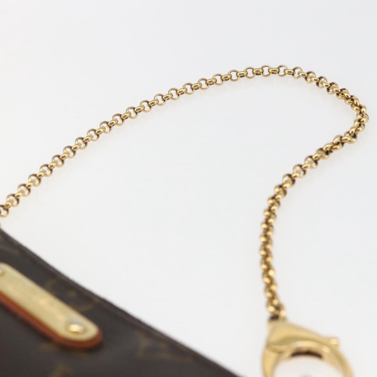 LOUIS VUITTON Monogram Pochette Mira PM Accessory Pouch M60095 LV Auth 159179