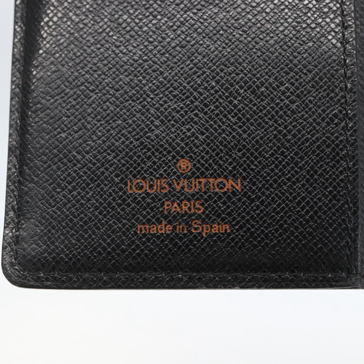 LOUIS VUITTON Epi Agenda PM Day Planner Cover Blue R20055 LV Auth 159181