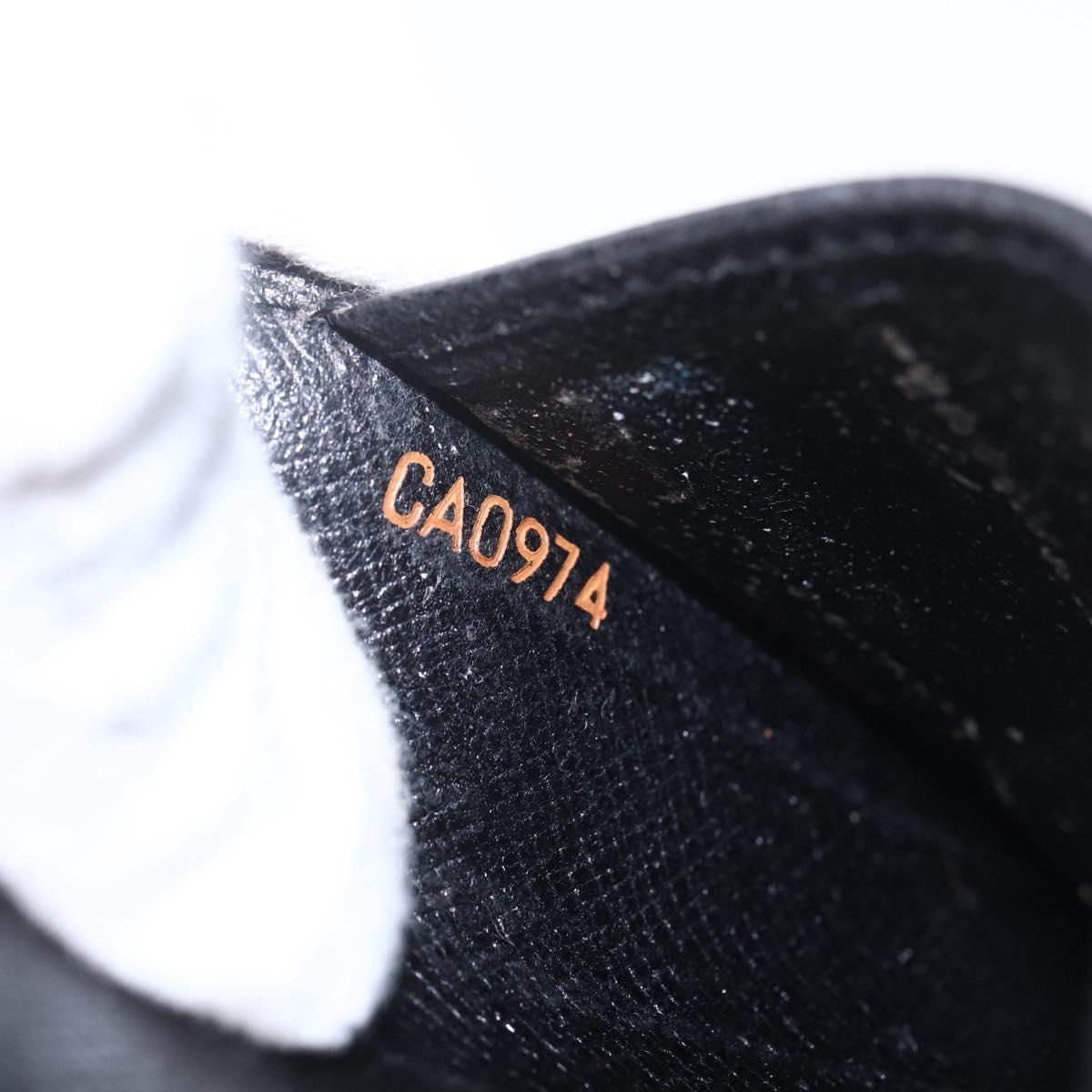 LOUIS VUITTON Epi Agenda PM Day Planner Cover Blue R20055 LV Auth 159181