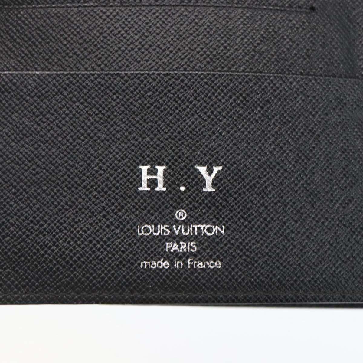 LOUIS VUITTON Damier Graphite Agenda MM Day Planner Cover R20242 LV Auth 159182