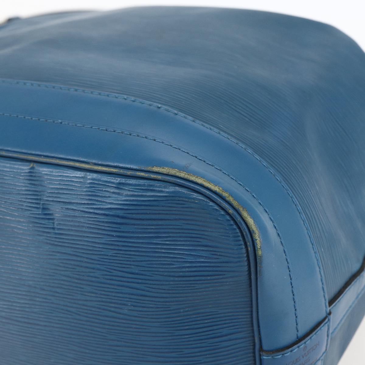 LOUIS VUITTON Epi Noe Shoulder Bag Toledo Blue M44005 LV Auth 159200