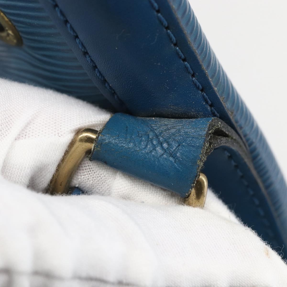 LOUIS VUITTON Epi Noe Shoulder Bag Toledo Blue M44005 LV Auth 159200